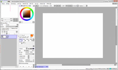 Скриншот приложения PaintTool SAI - №1