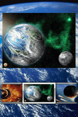 Скриншот приложения Cosmos and Planets Puzzle - №5