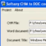 Скачать CHM to DOC Converter