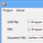 Скачать CHM to PDF Converter