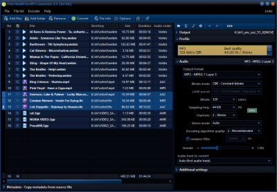 Скриншот приложения Free WebM to MP3 Converter - №3