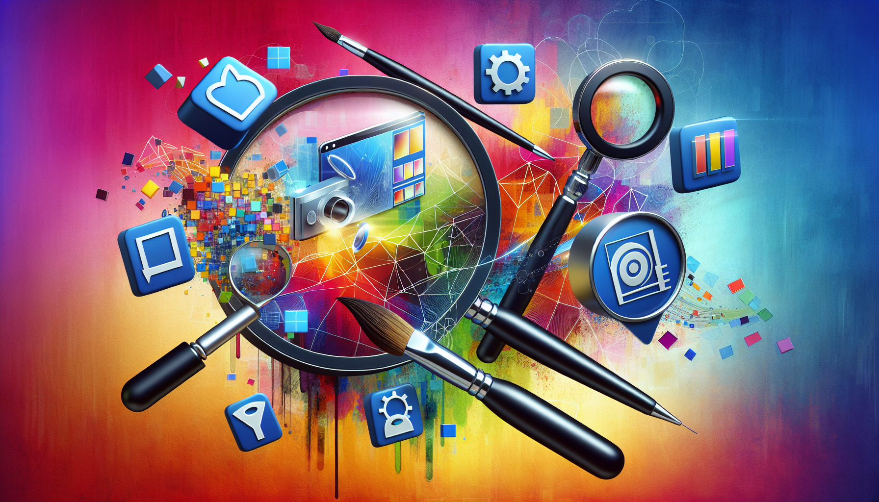 Различные функции и инструменты Adobe Photoshop для редактирования изображений.