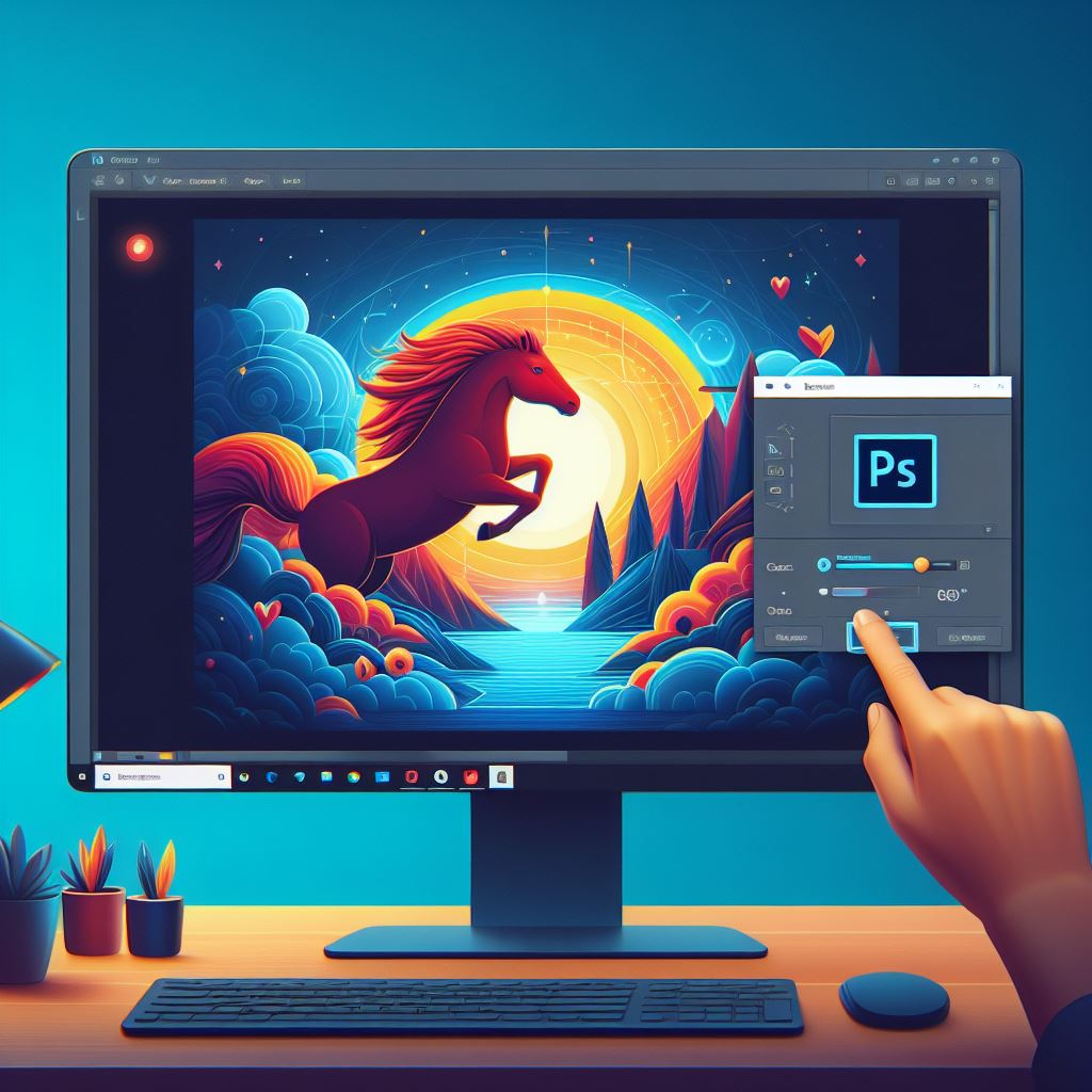 Abobe Photoshop CC на компьютере