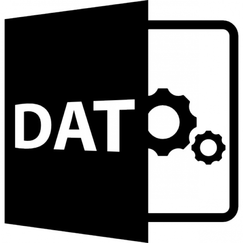 открыть файл dat