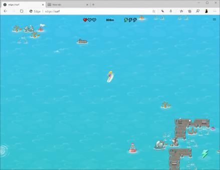 В браузере Microsoft появилась встроенная игра
